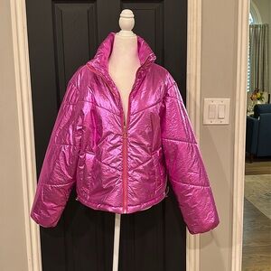 Sparkly Pink Puffer